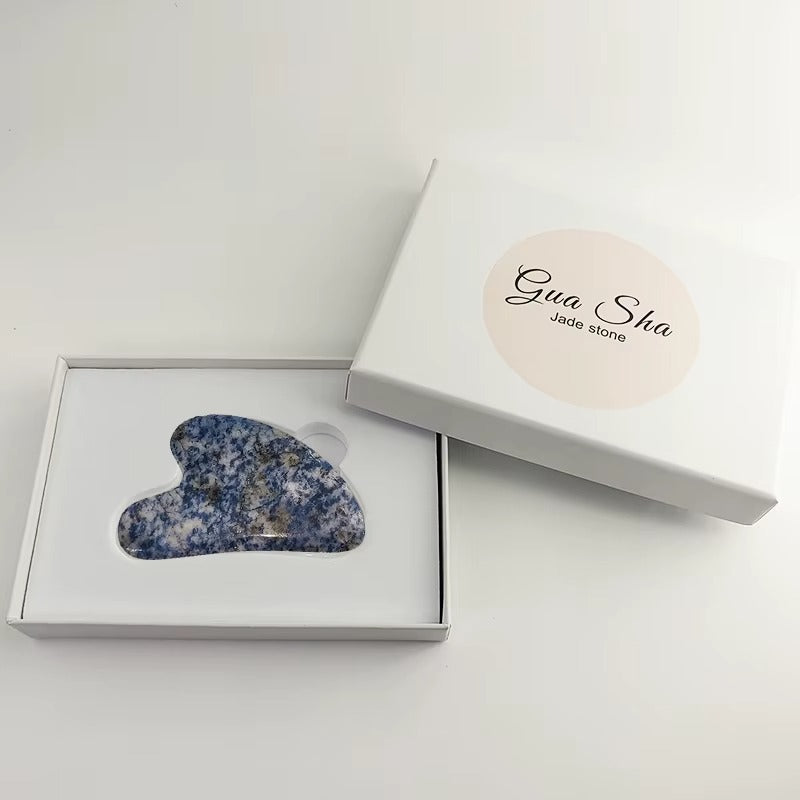 Blue Jade Gua Sha Tool