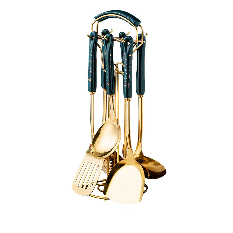Nordic Kitchen Utensils 7 PCS Ceramic Stainless Steel