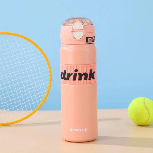 Dual Drink Water Bottle (Random color)
