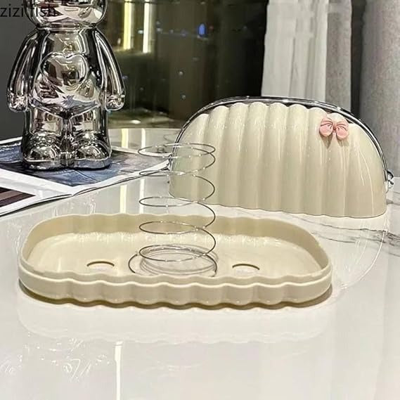 Decorative Shell Tissue Box Daily Use Home And Office Accessory