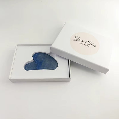 Blue Jade Gua Sha Tool