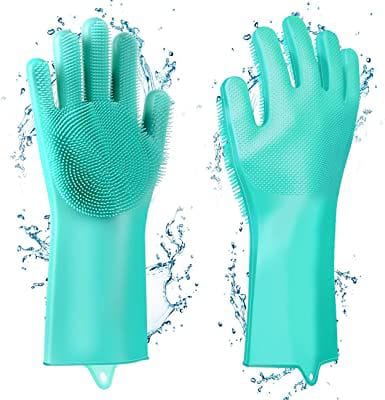 Premium Silicone Cleaning Gloves (Random color)