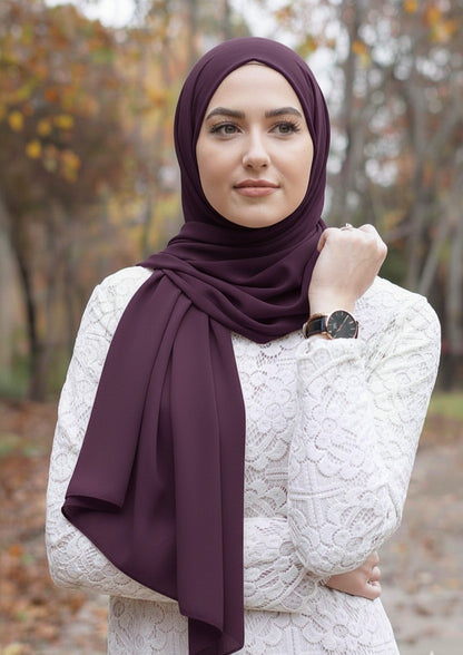 Classic Lightweight Georgette Hijab