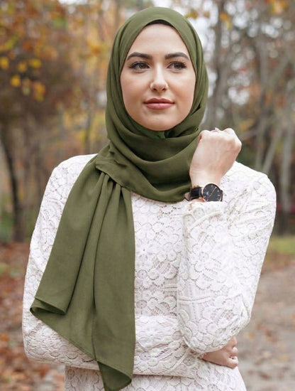 Classic Lightweight Georgette Hijab