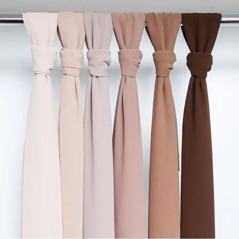 Elegant Soft Georgette Hijab