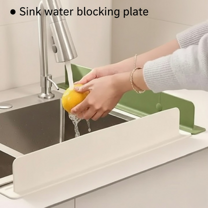 Silicone Sink Water Splash Stopper Kitchen & Bathroom Sink Protector