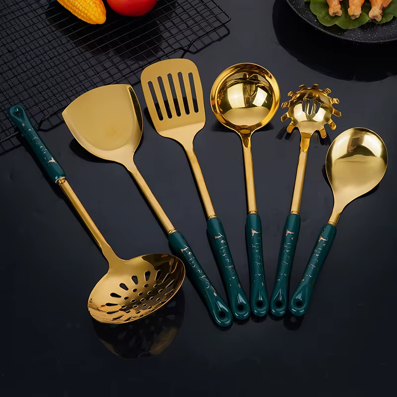 Nordic Kitchen Utensils 7 PCS Ceramic Stainless Steel