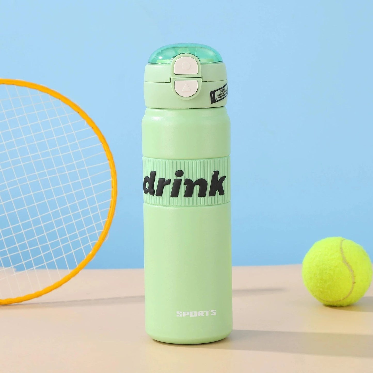 Dual Drink Water Bottle (Random color)