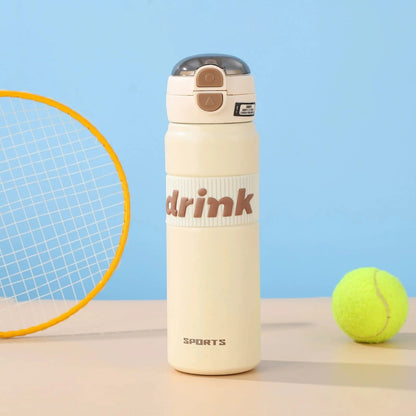 Dual Drink Water Bottle (Random color)