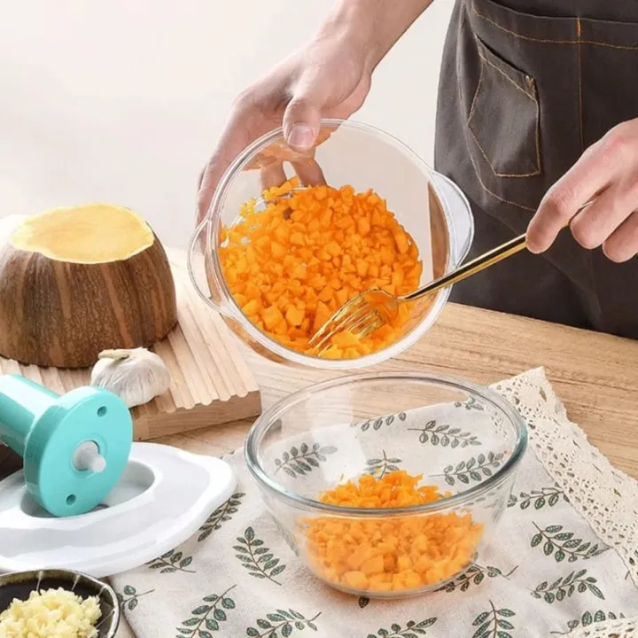 1.5L Push Chopper | Hand Press Manual Push Chopper for multiple purpose