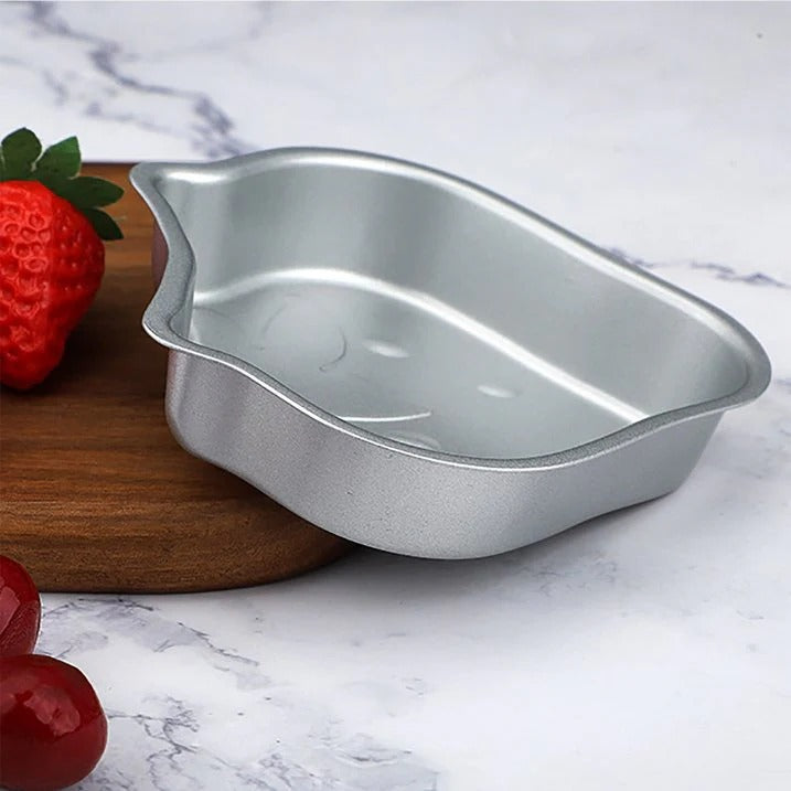 Jelly Mold Mini 6 Pcs Strawberry Shapes