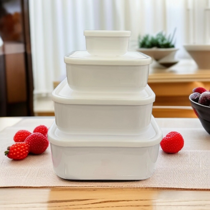 Airtight 4 Pcs Bowl Set ( random color)